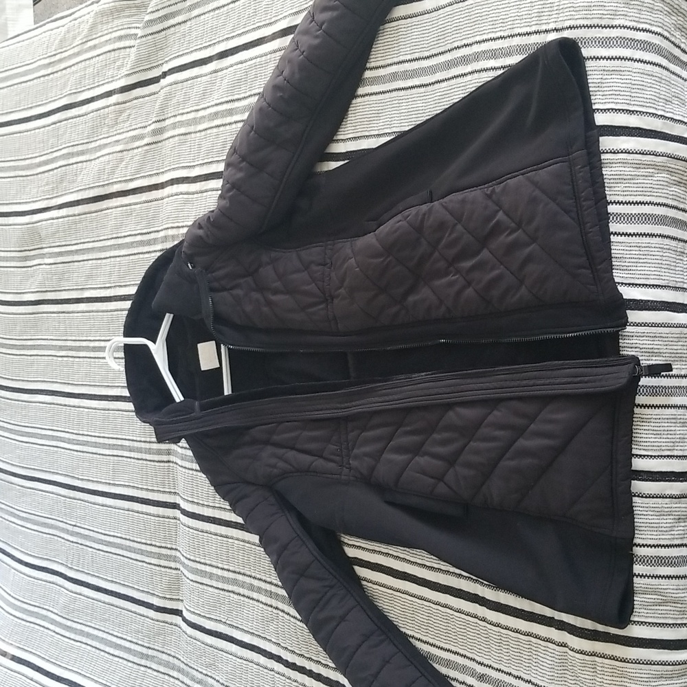 A Glow large maternity fall/winter black coat